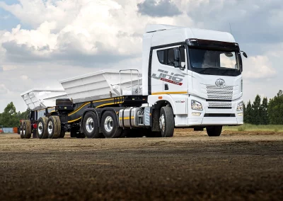 camion faw jh6 doble remolque