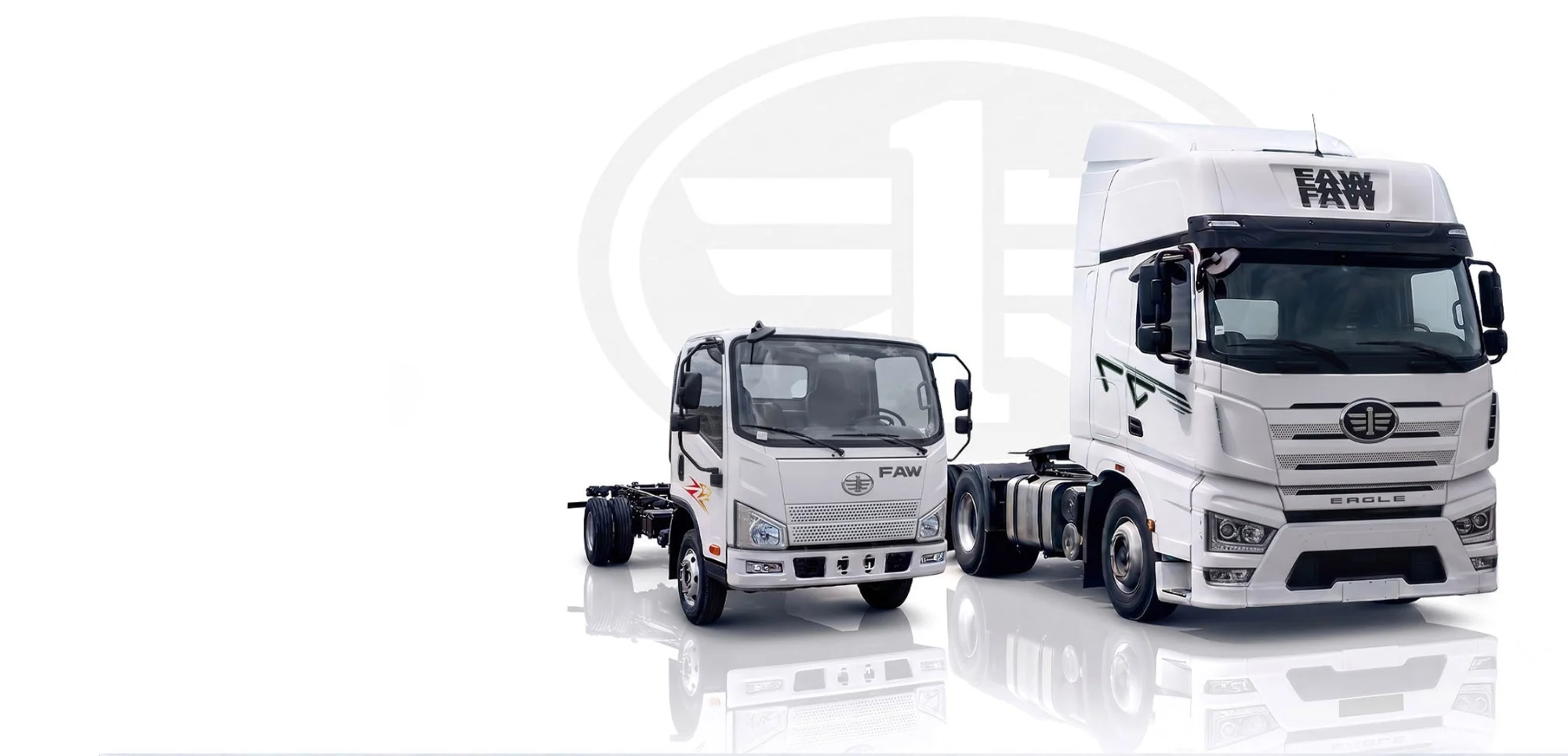 Tractocamión y chasis carrozable FAW Trucks de la línea 2026