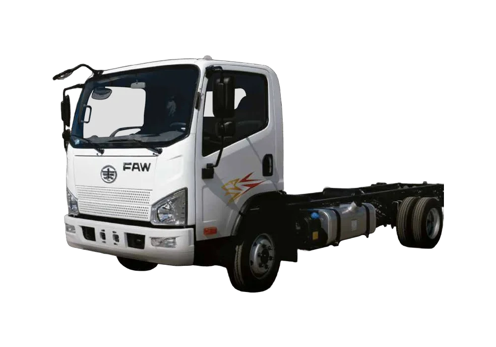 Ilustración oficial del ELAM FAW 1605D 2027, chasis carrozable de carga mediana Euro VI