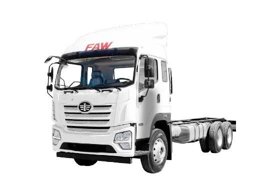 Ilustración oficial del ELAM FAW JK6 3220 6x4 2027, chasis carrozable de veinte toneladas